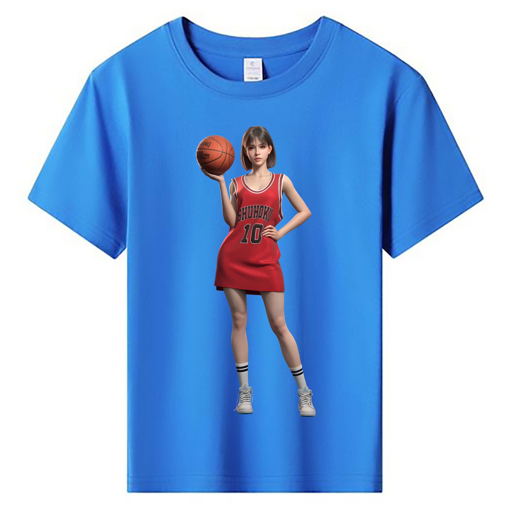 （画像用） SLAM DUNK／スラムダンク 綿100％キッズTシャツ（フロントプリント）